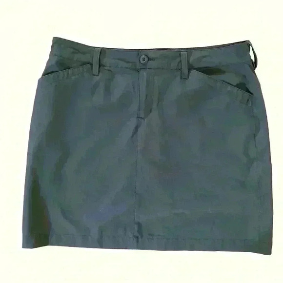 Eddie Bauer Women's Adventurer 2.0 Skort Size 10 Grey Performance Hiking Outdoor - Picture 5 of 12